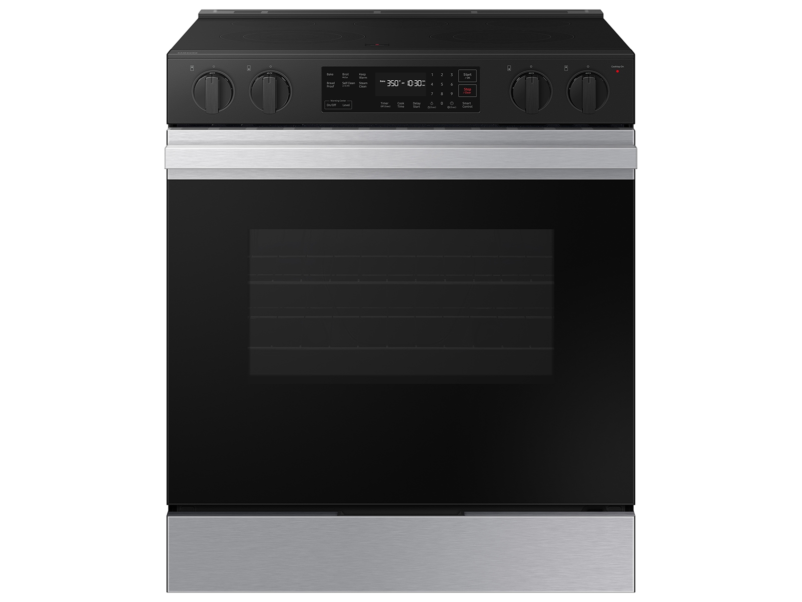 Bespoke Smart Slide-In Electric Range with Precision Knobs