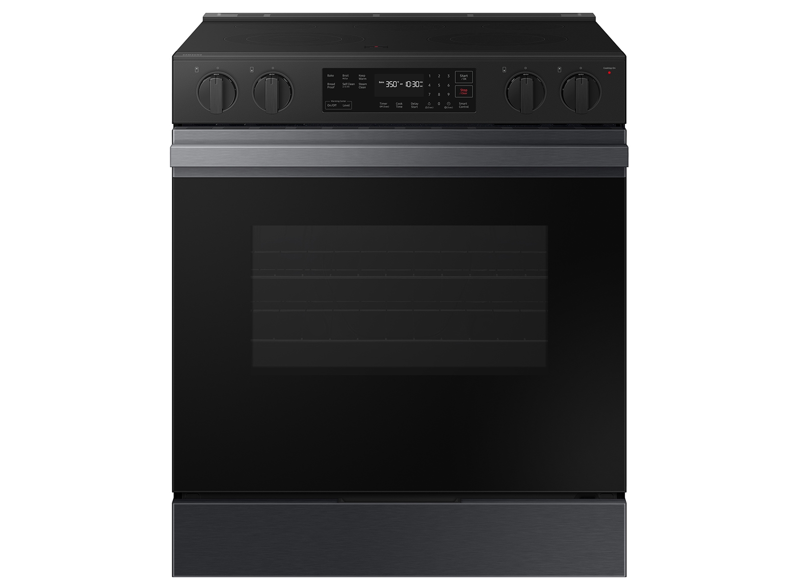 Bespoke Smart Slide-In Electric Range with Precision Knobs