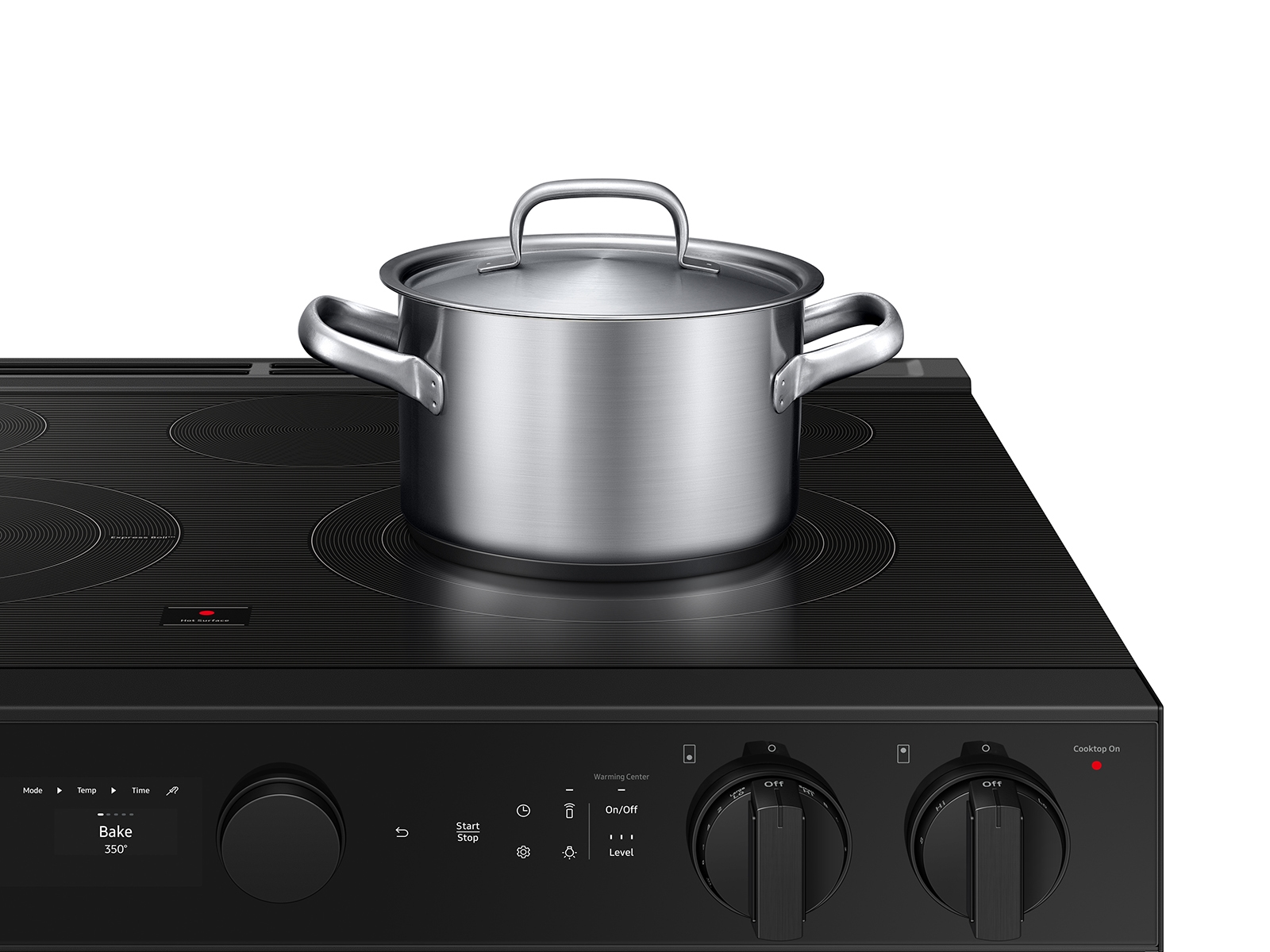 Thumbnail image of Bespoke 6.3 cu. ft. Smart Slide-In ENERGY STAR® Certified Electric Range with Air Fry in Matte Black Steel