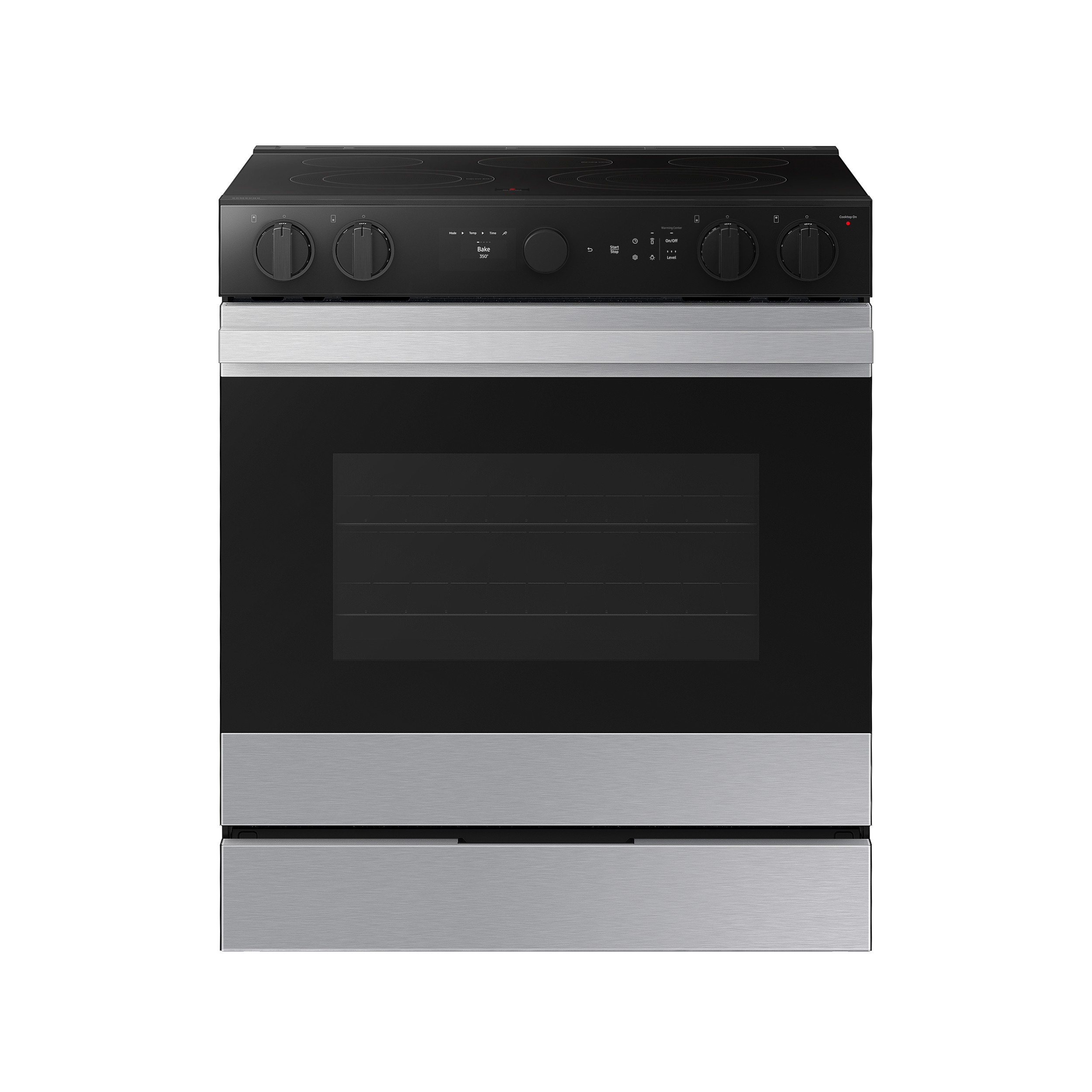 Thumbnail image of Bespoke 6.3 cu. ft. Smart Slide-In ENERGY STAR&reg; Certified Electric Range with Air Fry in Stainless Steel