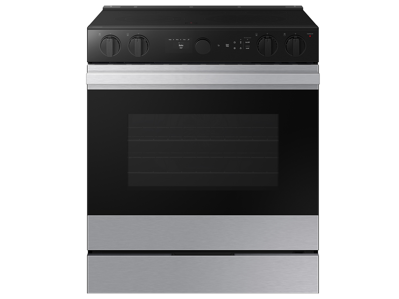 Thumbnail image of Bespoke 6.3 cu. ft. Smart Slide-In ENERGY STAR&reg; Certified Electric Range with Air Fry in Stainless Steel