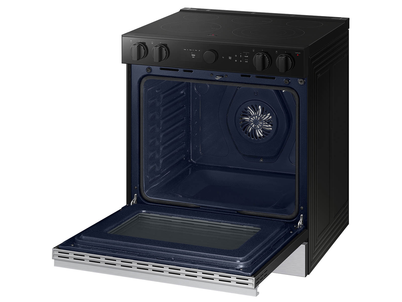 Thumbnail image of Bespoke 6.3 cu. ft. Smart Slide-In ENERGY STAR&reg; Certified Electric Range with Air Fry in Stainless Steel