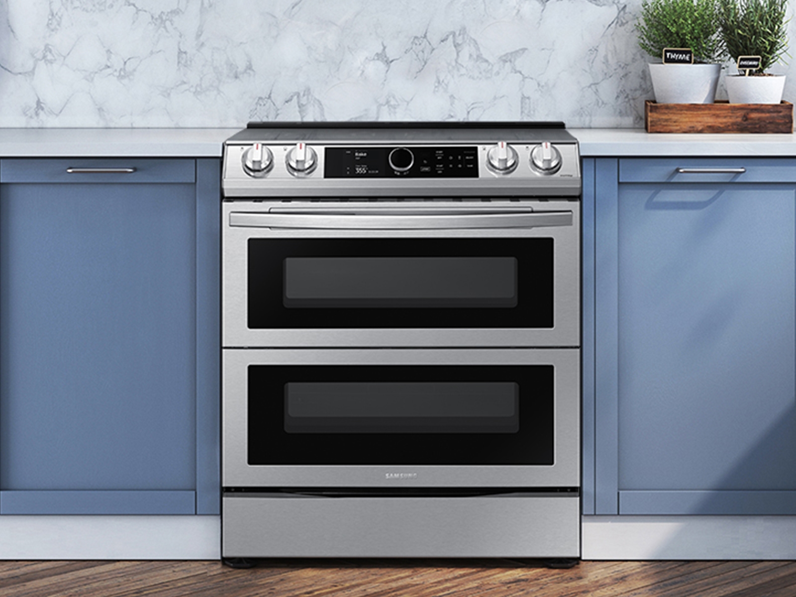 NE63A6751SG Samsung 6.3 cu. ft. Smart Freestanding Electric Range with Flex  Duo™, No-Preheat Air Fry & Griddle in Black Stainless Steel BLACK STAINLESS  STEEL - Hahn Appliance Warehouse