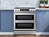 Thumbnail image of 6.3 cu ft. Smart Slide-in Electric Range with Smart Dial, Air Fry, &amp; Flex Duo&trade; in Stainless Steel