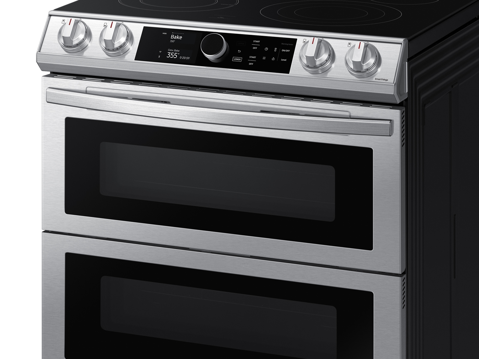 NY63T8751SS by Samsung - 6.3 cu. ft. Flex Duo™ Front Control Slide-in Dual  Fuel Range with Smart Dial, Air Fry, and Wi-Fi in Stainless Steel