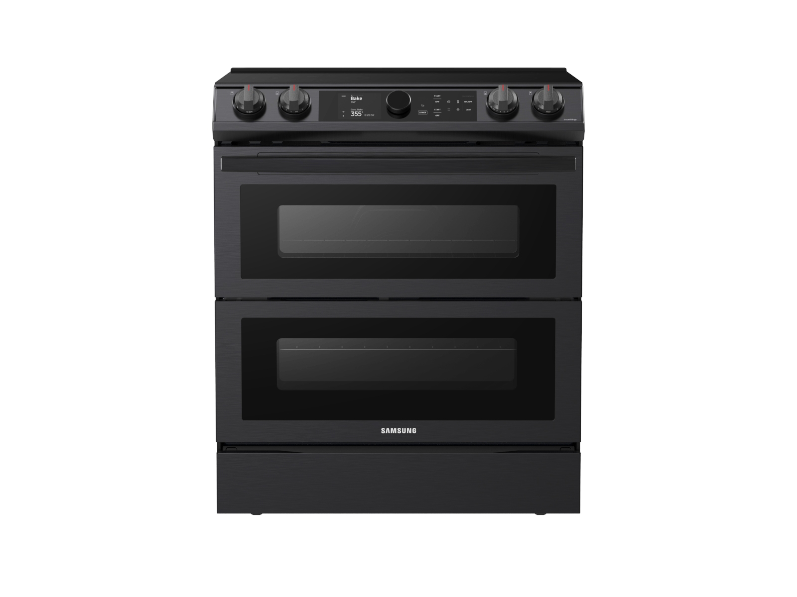 Thumbnail image of 6.3 cu ft. Smart Slide-in Electric Range with Smart Dial, Air Fry, &amp; Flex Duo&trade; in Black Stainless Steel