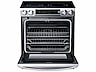 Thumbnail image of 5.8 cu. ft. Slide-in Electric Range with Dual Convection in Stainless Steel
