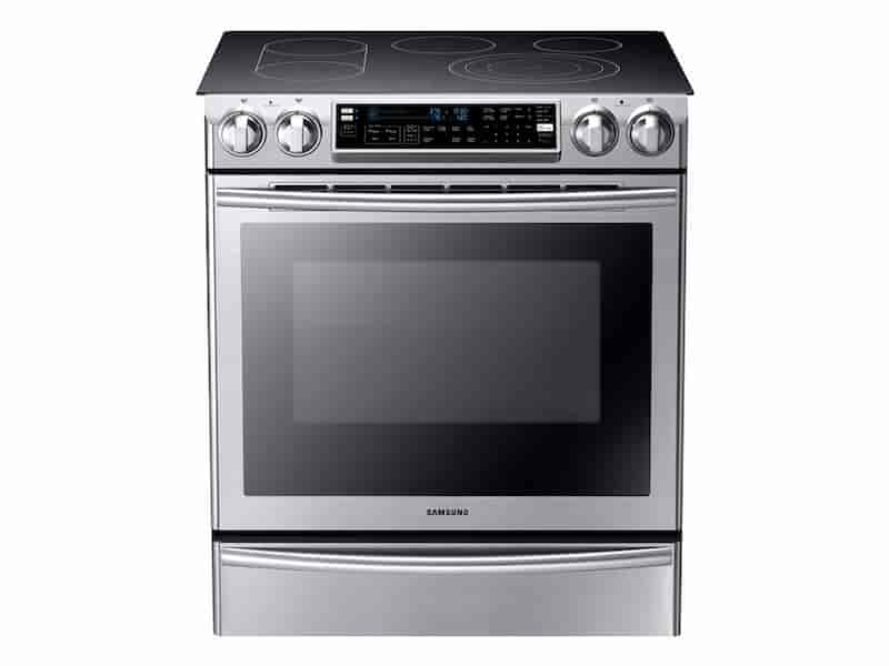 5.8 cu. ft. Slide-In Electric Range with Flex Duo™ in Stainless Steel