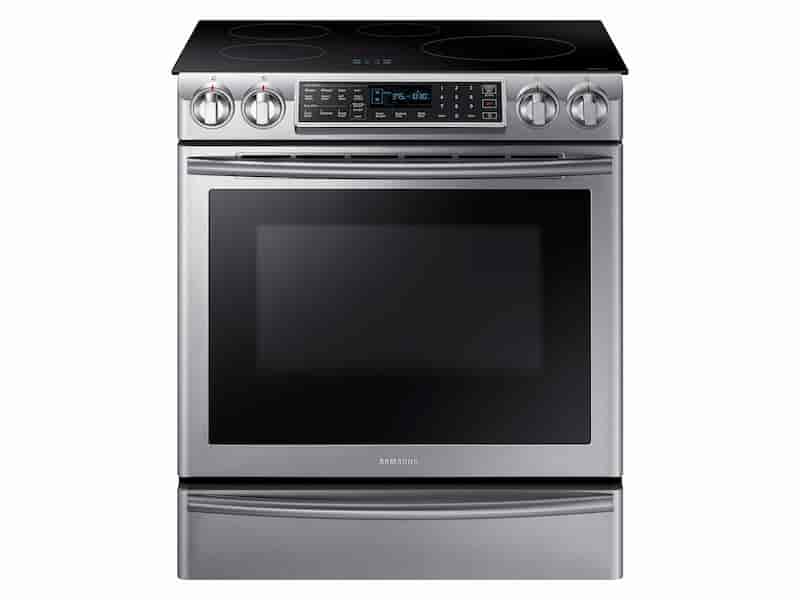 5.8 cu ft. Smart Slide-in Induction Range with Virtual Flame™ in Stainless Steel