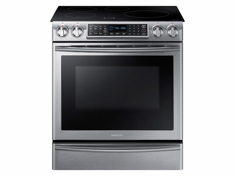 5.8 cu ft. Smart Slide-in Induction Range with Virtual Flame&trade; in Stainless Steel