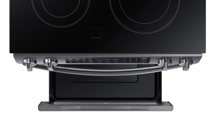 NE58F9500SS Samsung Appliances 5.8 cu. ft. Slide-in Electric Range