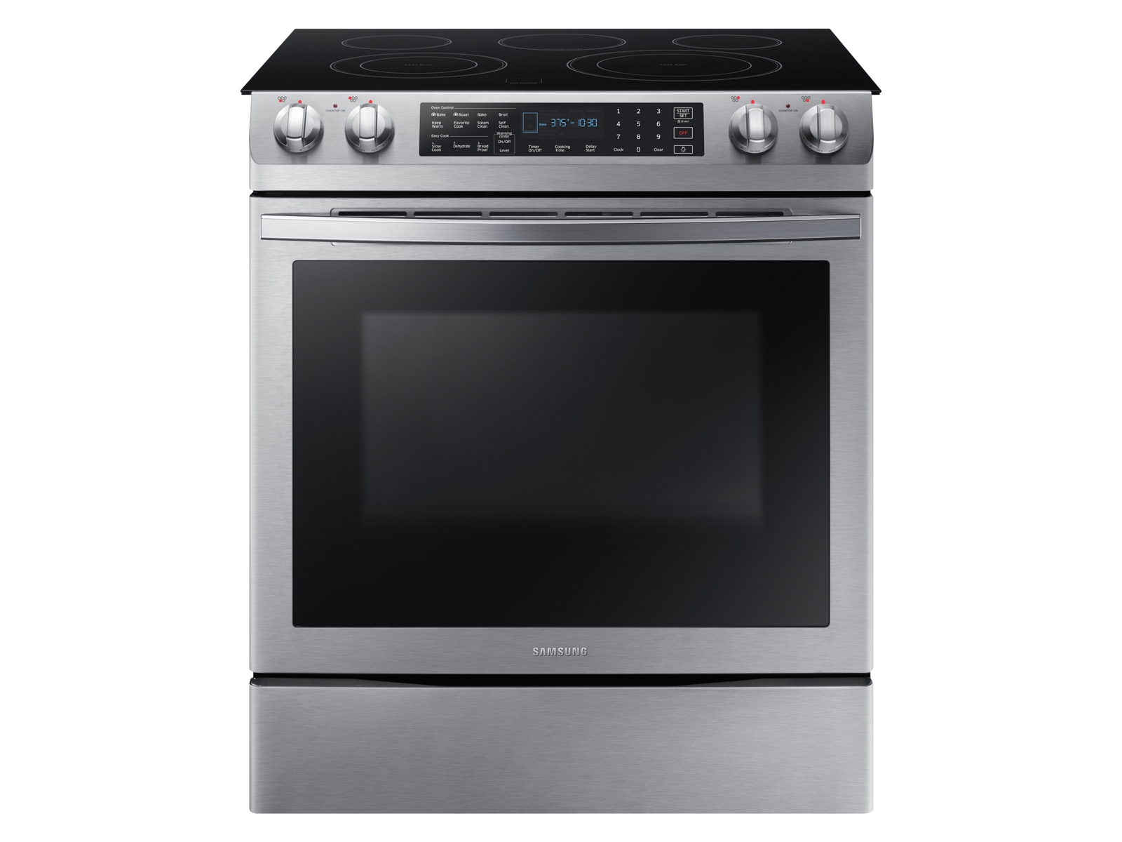 Samsung 1000W Built-In Microwave Hood Combo - 1.9 cu ft - Stainless Steel
