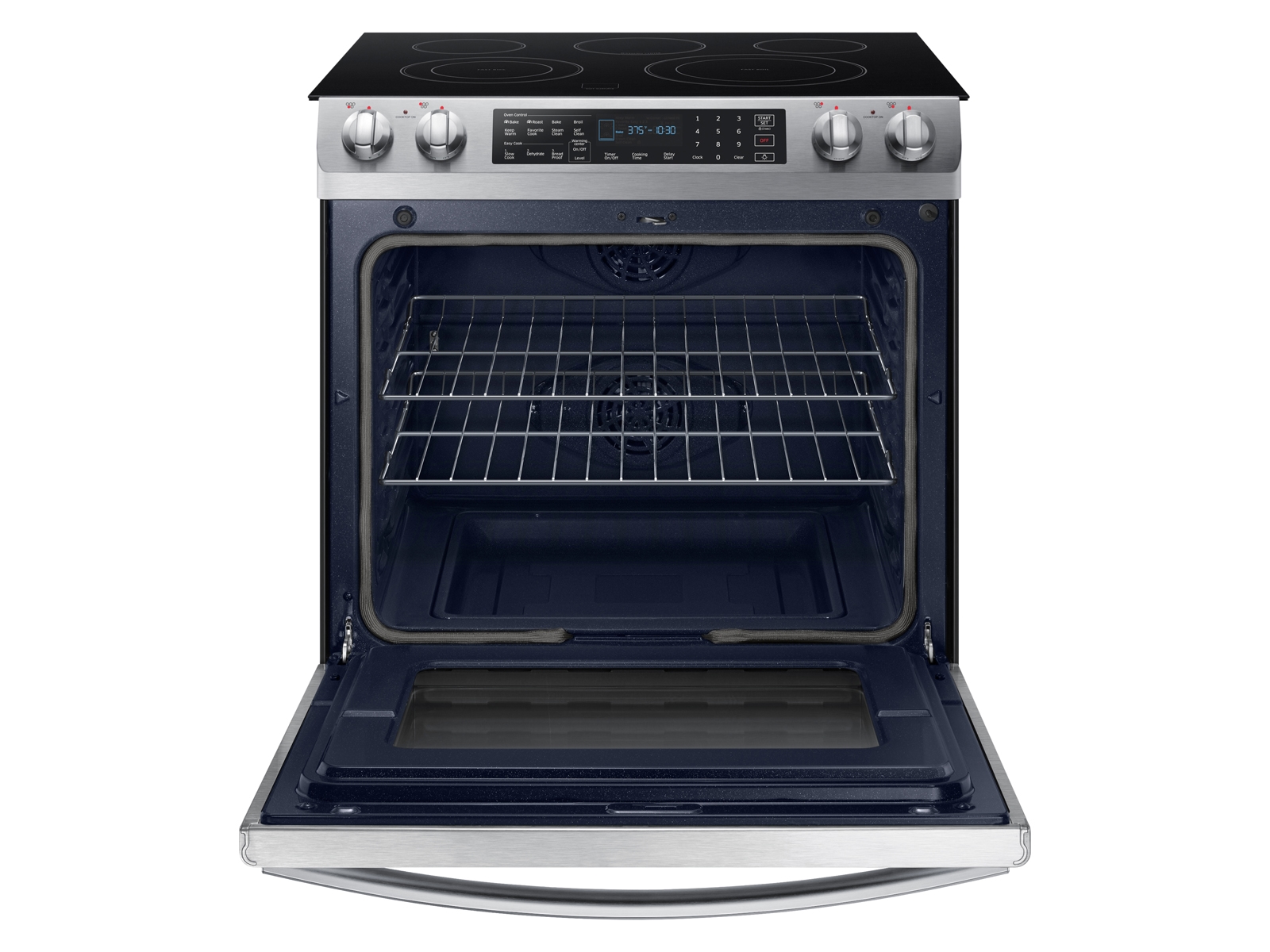 Thumbnail image of 5.8 cu. ft. Slide-In Electric Range in Stainless Steel