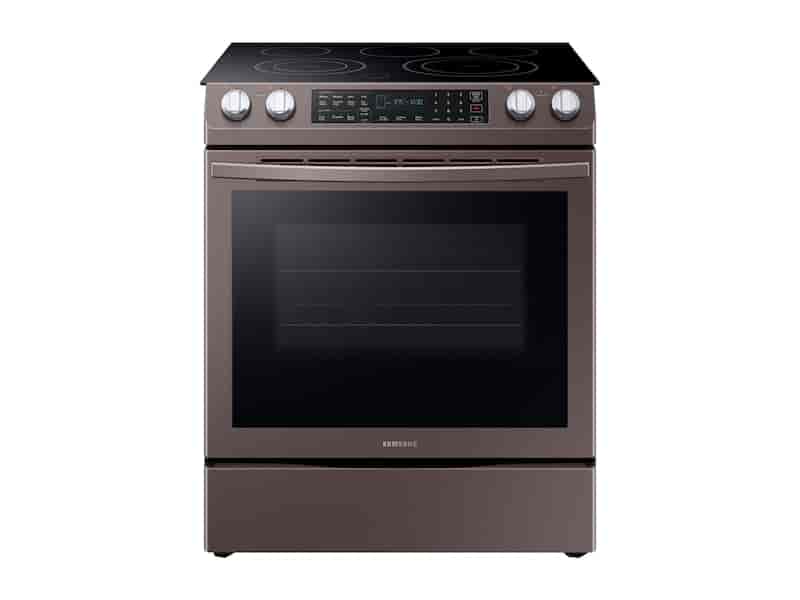 5.8 cu. ft. Slide-In Electric Range in Tuscan Stainless Steel