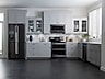 Thumbnail image of 5.9 cu. ft. Freestanding Electric Range with Flex Duo™ & Dual Door in Black Stainless Steel