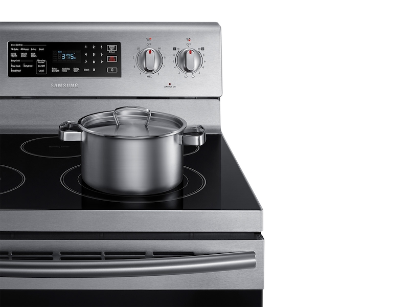 5.9 cu. ft. Freestanding Electric Range with Convection in Stainless Steel
