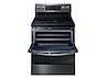 Thumbnail image of 5.9 cu ft. Smart Freestanding Electric Range with Flex Duo&trade; &amp; Dual Door in Black Stainless Steel