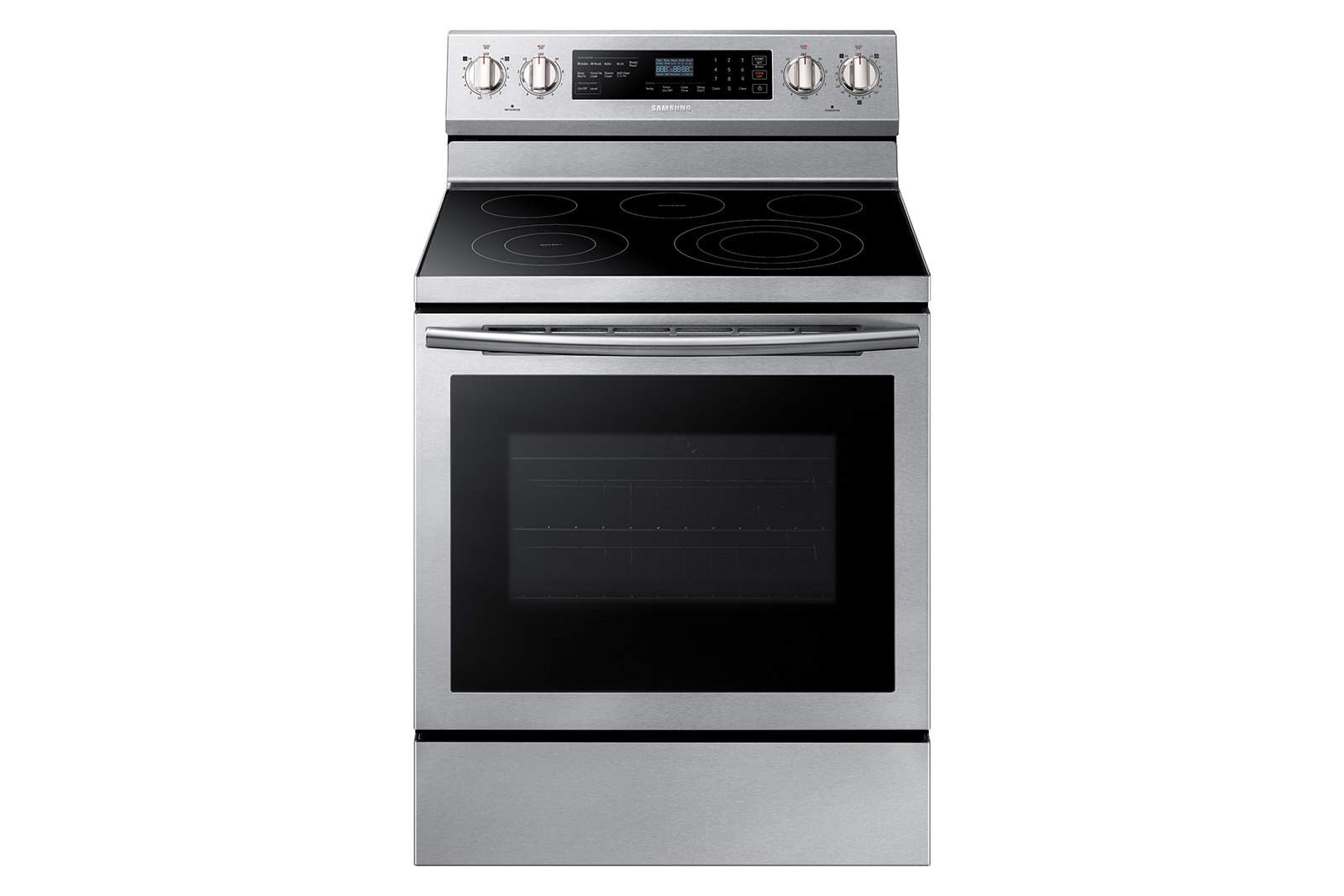 5.9 cu. ft. Freestanding Electric Range with True Convection in Stainless  Steel Range - NE59N6630SS/AA