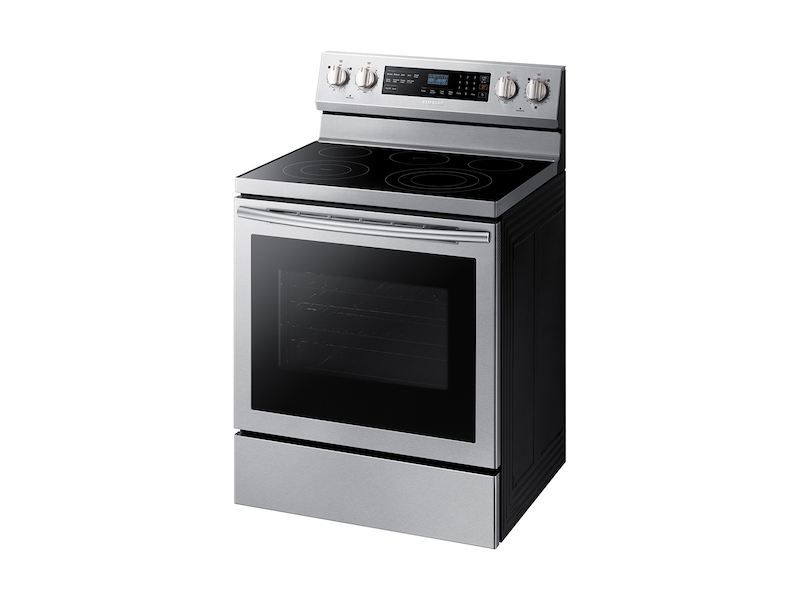5.9 cu. ft. Freestanding Electric Range with True Convection in Stainless Steel