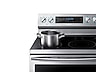 Thumbnail image of 5.9 cu. ft. Freestanding Electric Range with True Convection &amp; Steam Assist in Stainless Steel