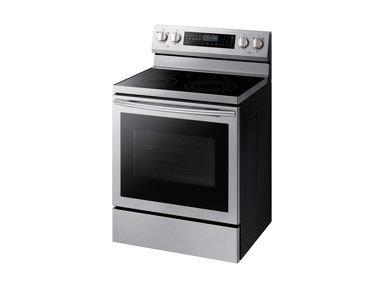 Thumbnail image of 5.9 cu. ft. Freestanding Electric Range with True Convection &amp; Steam Assist in Stainless Steel