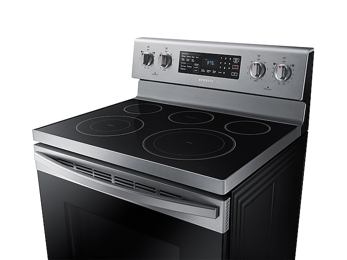 5.9 cu. ft. Freestanding Electric Range with Convection in Stainless Steel  Range - NE59R4321SS/AA