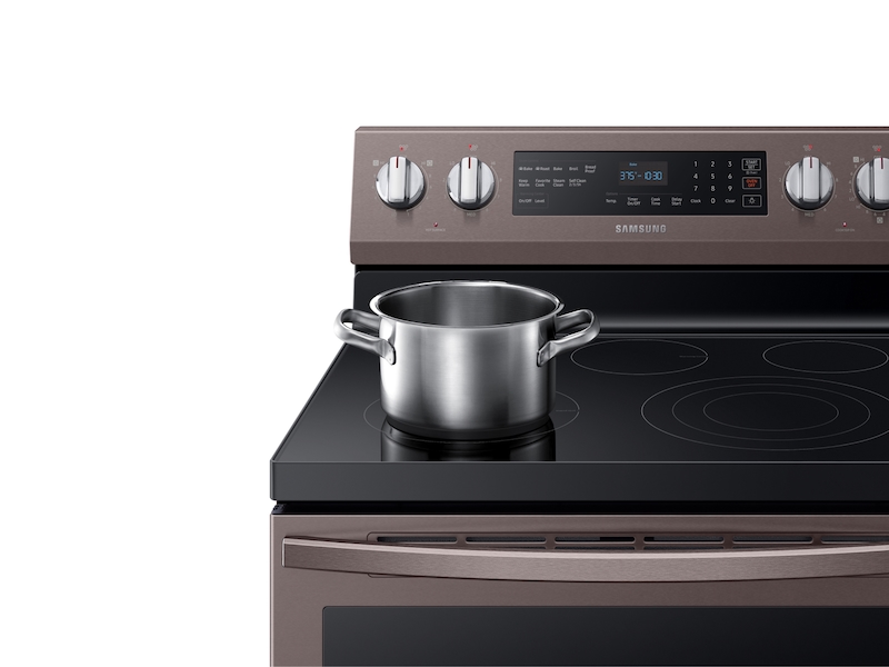 5.9 cu. ft. Freestanding Electric Range with True Convection in Tuscan Stainless Steel