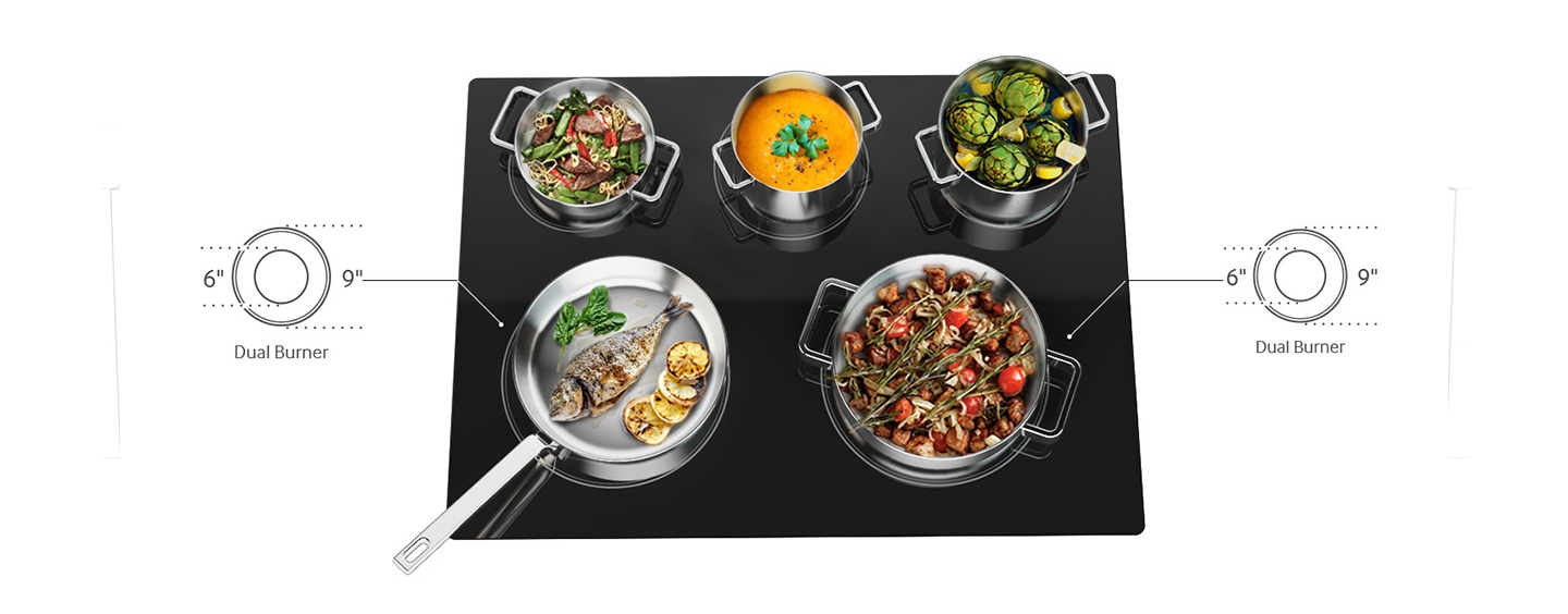 Flexible Cooktop