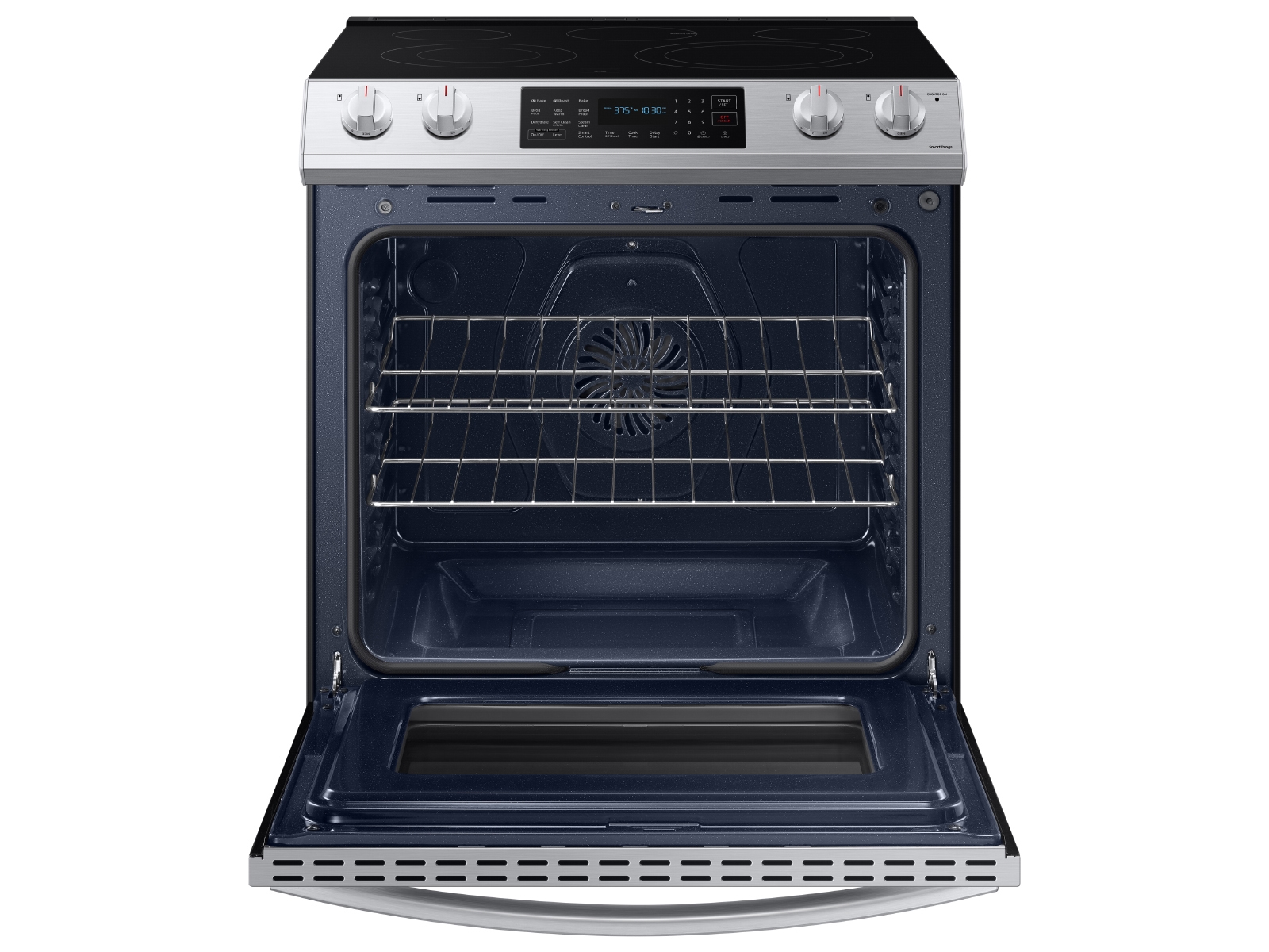 Samsung 30-inch Slide-in Electric Range with Wi-Fi Connectivity NE63T8