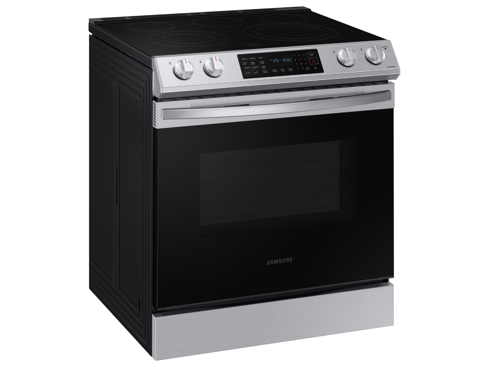 Thumbnail image of 6.3 cu. ft. Smart Slide-in Electric Range with Convection in Stainless Steel