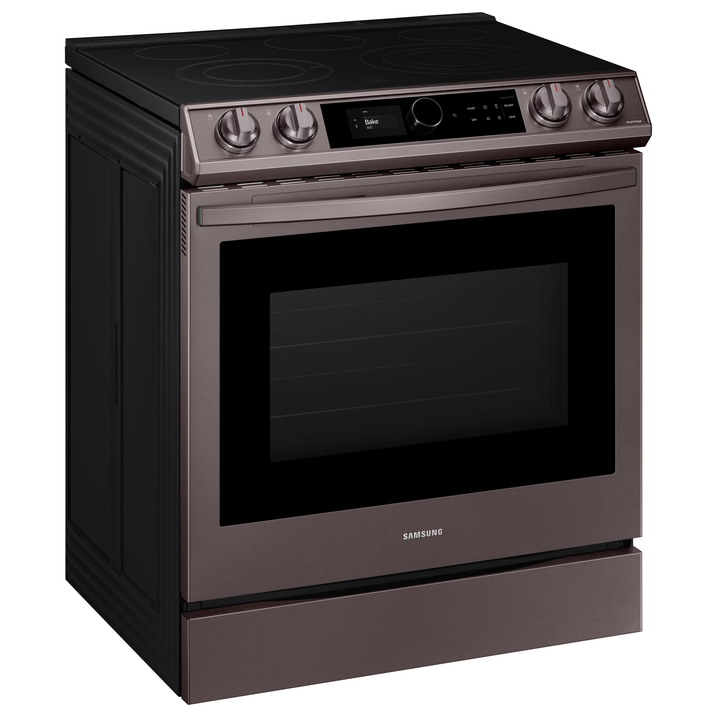 6.3 cu. ft. Front Control Slidein Electric Range with Smart Dial, Air Fry & WiFi in Tuscan