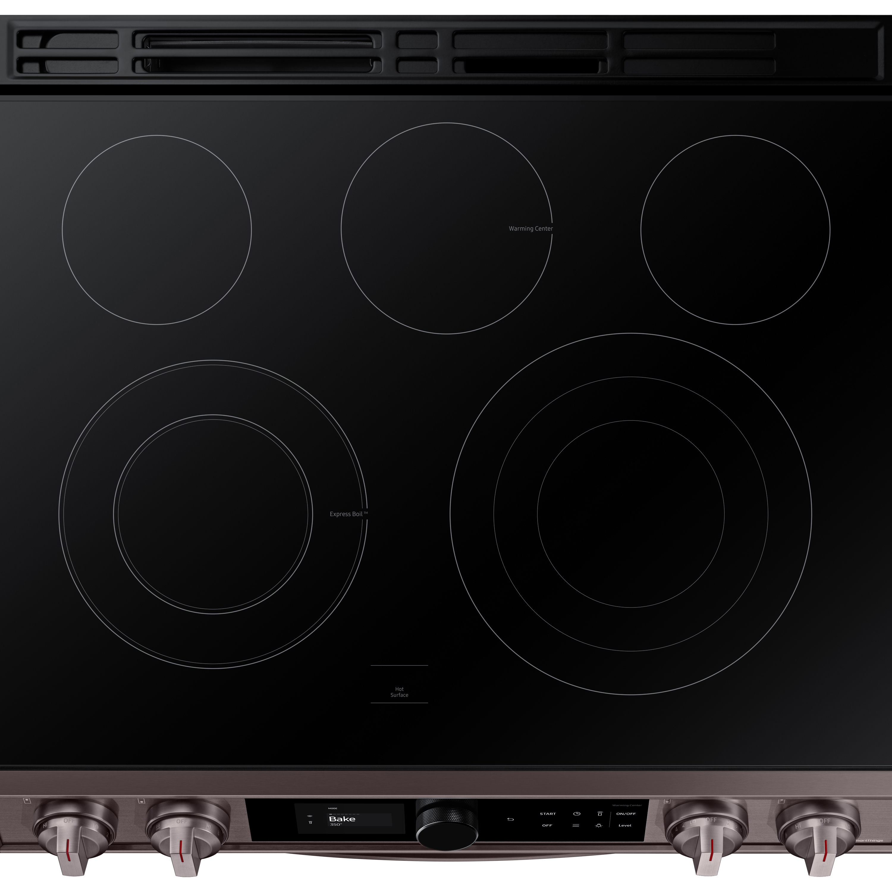 Thumbnail image of Bespoke Smart Slide-in Electric Range 6.3 cu. ft. with Smart Dial &amp; Air Fry in Tuscan Steel
