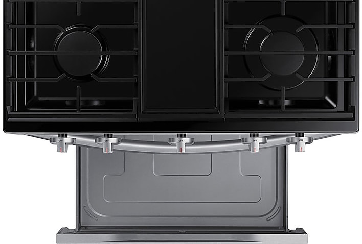 6.0 cu. ft. Smart Freestanding Gas Range with Integrated Griddle in  Stainless Steel Ranges NX60A6111SS/AA Samsung US