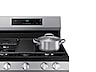 Thumbnail image of 6.0 cu. ft. Smart Freestanding Gas Range with Integrated Griddle in Stainless Steel