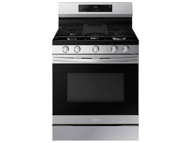 6.0 cu. ft. Smart Freestanding Gas Range with No-Preheat Air Fry & Convection in Stainless Steel