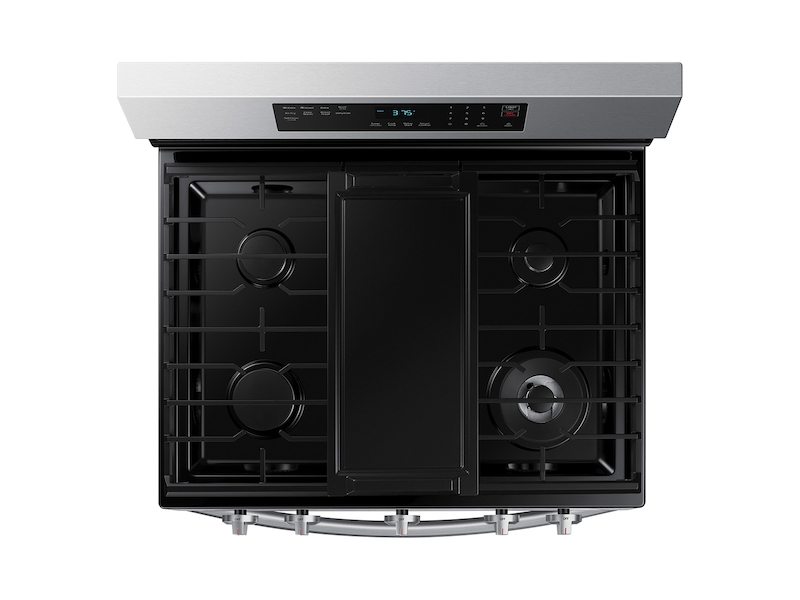 6.0 cu. ft. Smart Freestanding Gas Range with No-Preheat Air Fry &amp; Convection in Stainless Steel