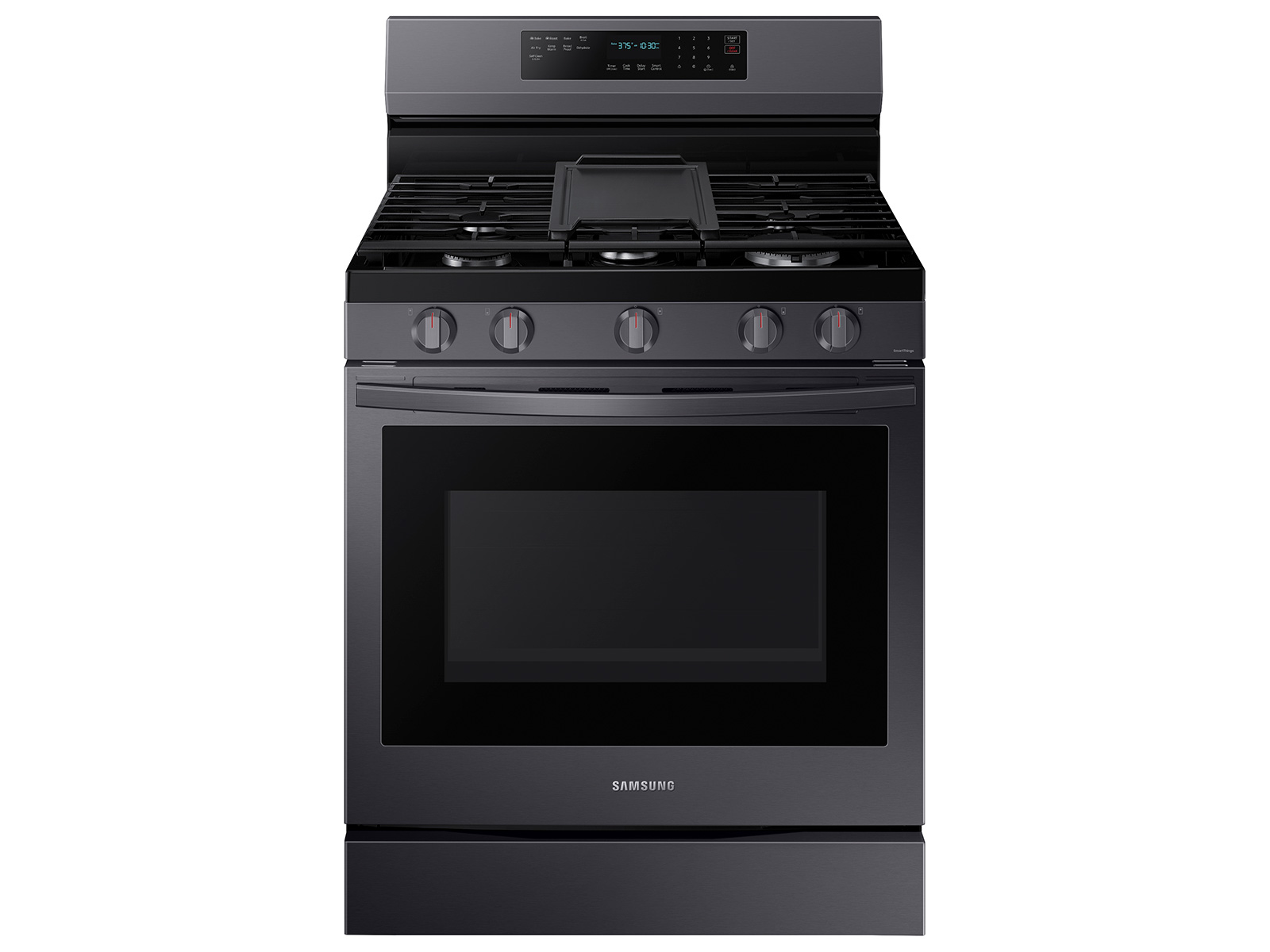 Thumbnail image of 6.0 cu. ft. Smart Freestanding Gas Range with No-Preheat Air Fry and Convection+ in Black Stainless Steel