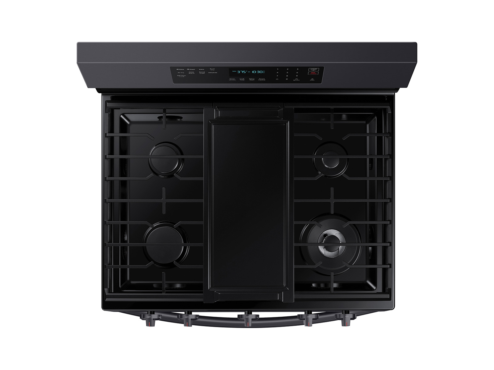 Thumbnail image of 6.0 cu. ft. Smart Freestanding Gas Range with No-Preheat Air Fry and Convection+ in Black Stainless Steel