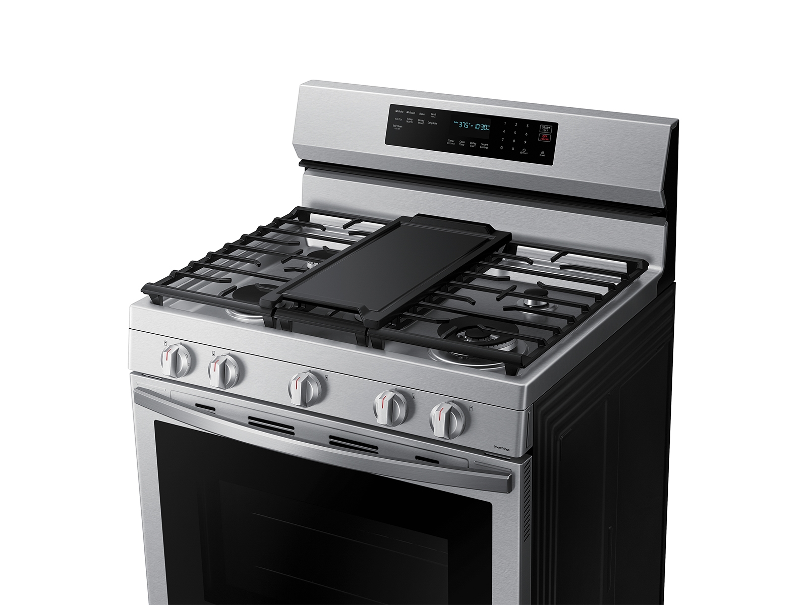 Thumbnail image of 6.0 cu. ft. Smart Freestanding Gas Range with No-Preheat Air Fry, Convection+ & Stainless Cooktop in Stainless Steel