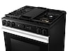 Thumbnail image of Bespoke 6.0 cu. ft. Smart Slide-In Gas Range with Air Sous Vide & Air Fry in White Glass