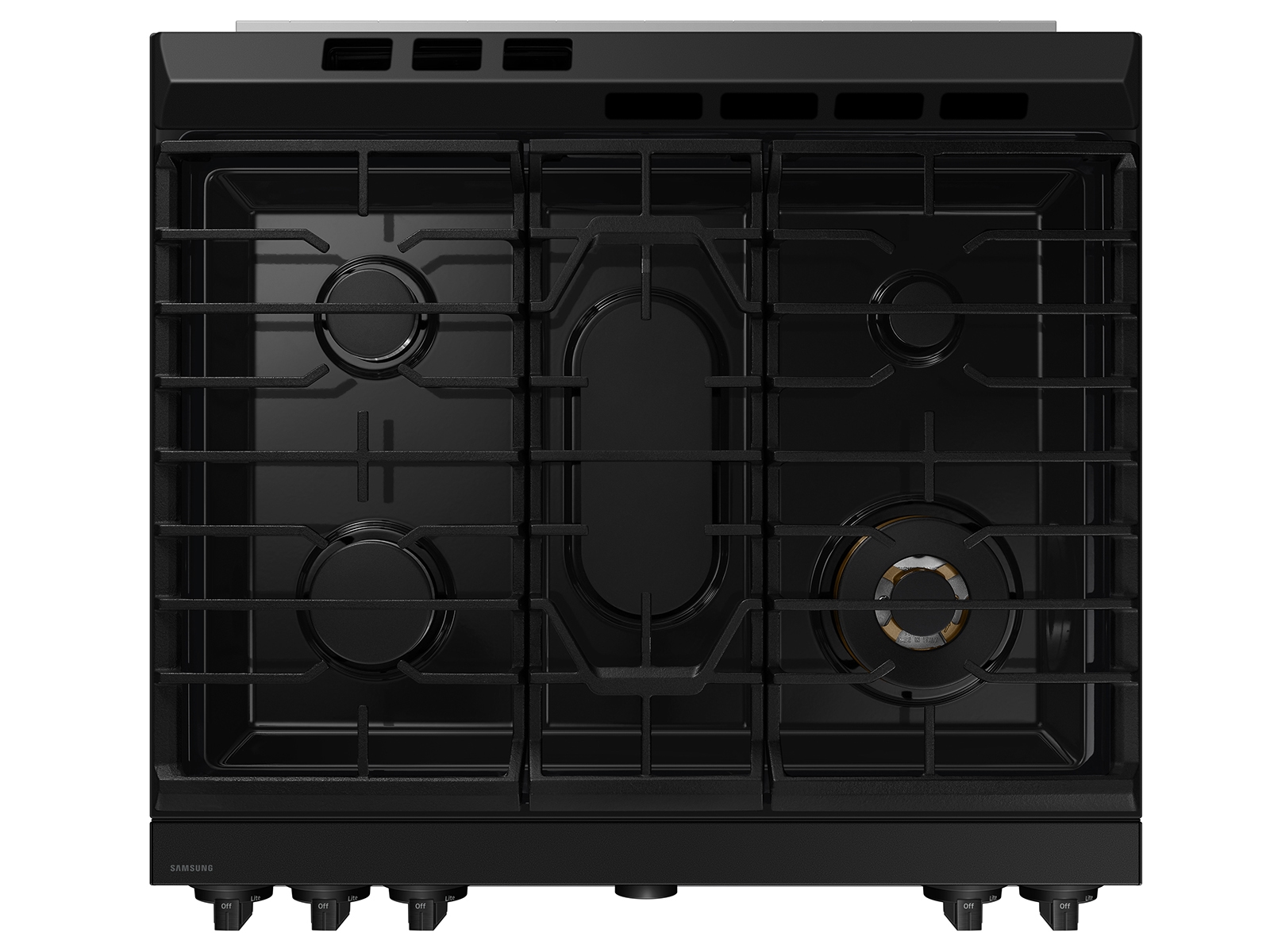 Thumbnail image of Bespoke 6.0 cu. ft. Smart Slide-In Gas Range with Air Sous Vide &amp; Air Fry in Stainless Steel