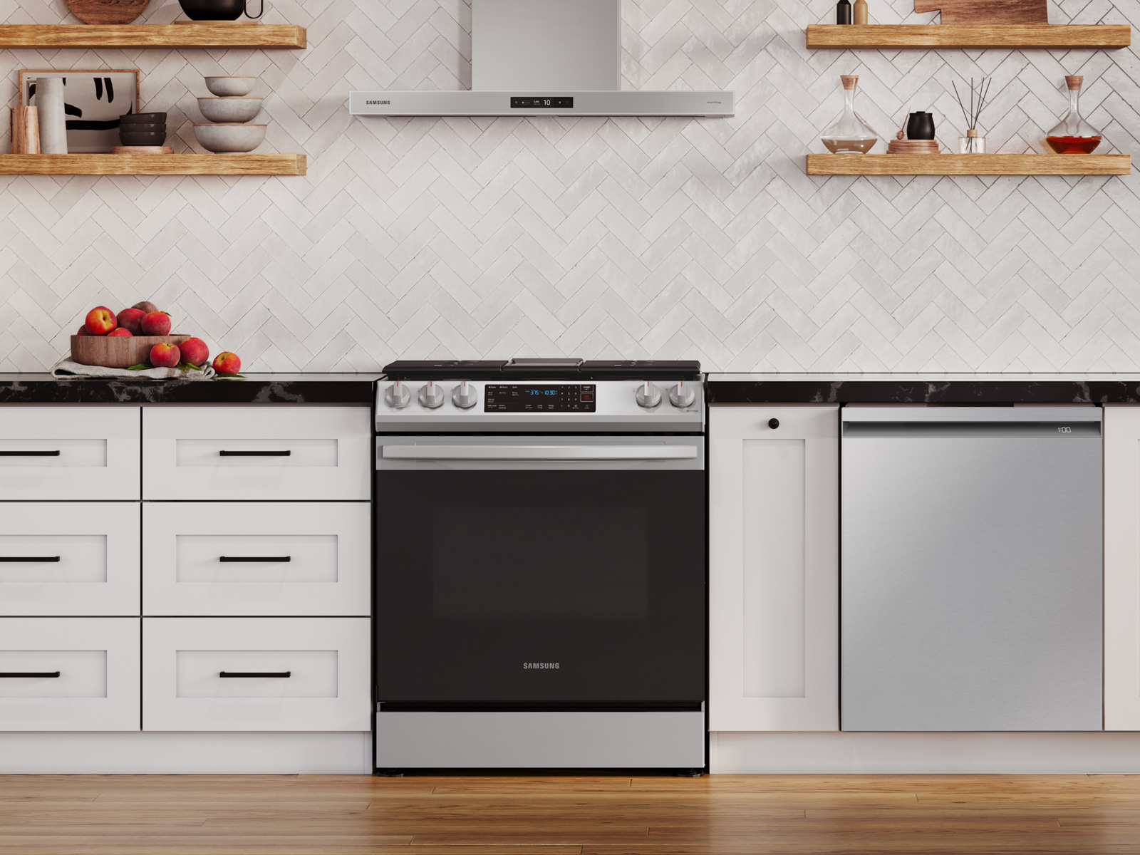 Thumbnail image of 6.0 cu. ft. Smart Slide-in Gas Range with Air Fry & Convection in Fingerprint Resistant Stainless Steel