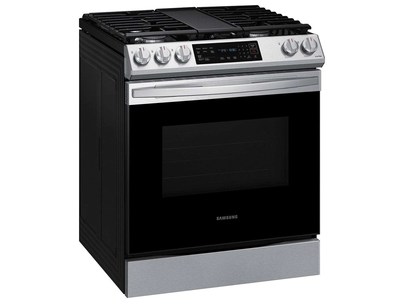 Thumbnail image of 6.0 cu. ft. Smart Slide-in Gas Range with Air Fry & Convection in Fingerprint Resistant Stainless Steel