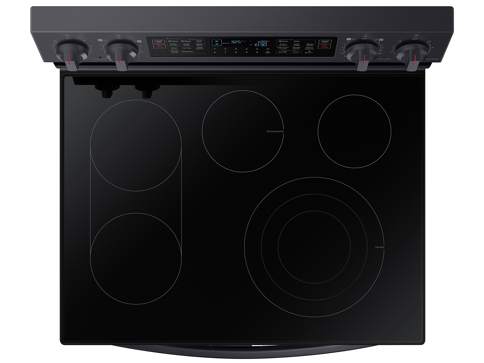 Thumbnail image of 6.3 cu. ft. Smart Freestanding Electric Range with Flex Duo™, No-Preheat Air Fry & Griddle in Black Stainless Steel