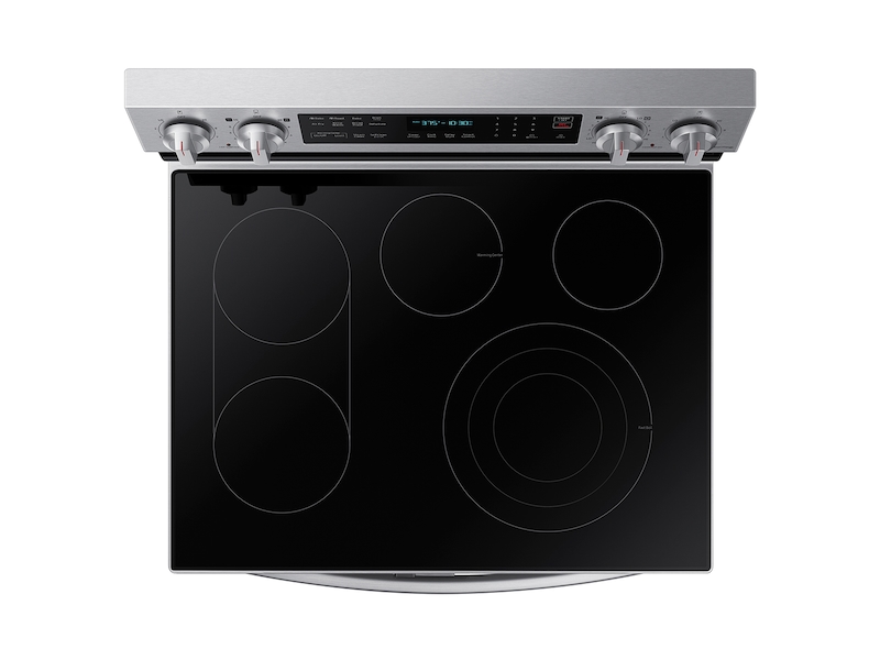 6.3 cu. ft. Smart Freestanding Electric Range with Flex Duo&trade;, No-Preheat Air Fry &amp; Griddle in Stainless Steel