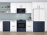 Thumbnail image of Bespoke Smart Slide-in Gas Range 6.0 cu. ft. with Smart Dial, Air Fry & Wi-Fi in Navy Steel