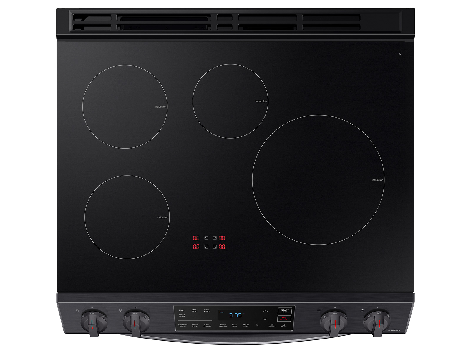 2400W Double Induction Cooktop Digital Induction Cooker Dual Burner  Portable