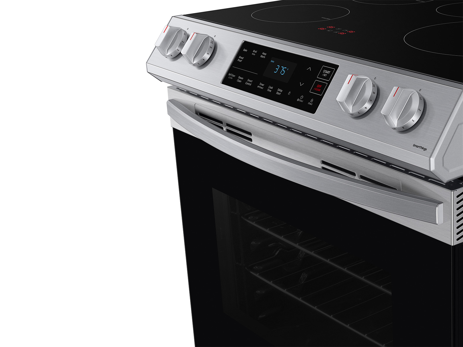 Thumbnail image of 6.3 cu. ft. Smart Rapid Heat Induction Slide-in Range in Stainless Steel