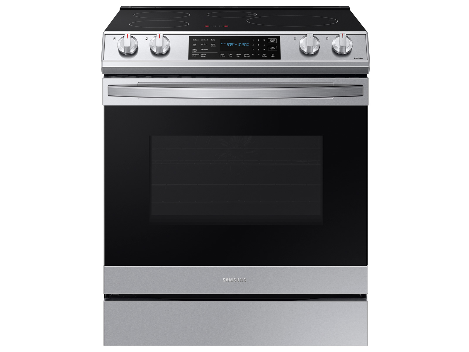 Thumbnail image of 6.3 cu. ft. Smart Rapid Heat Induction Slide-in Range with Air Fry & Convection+ in Stainless Steel