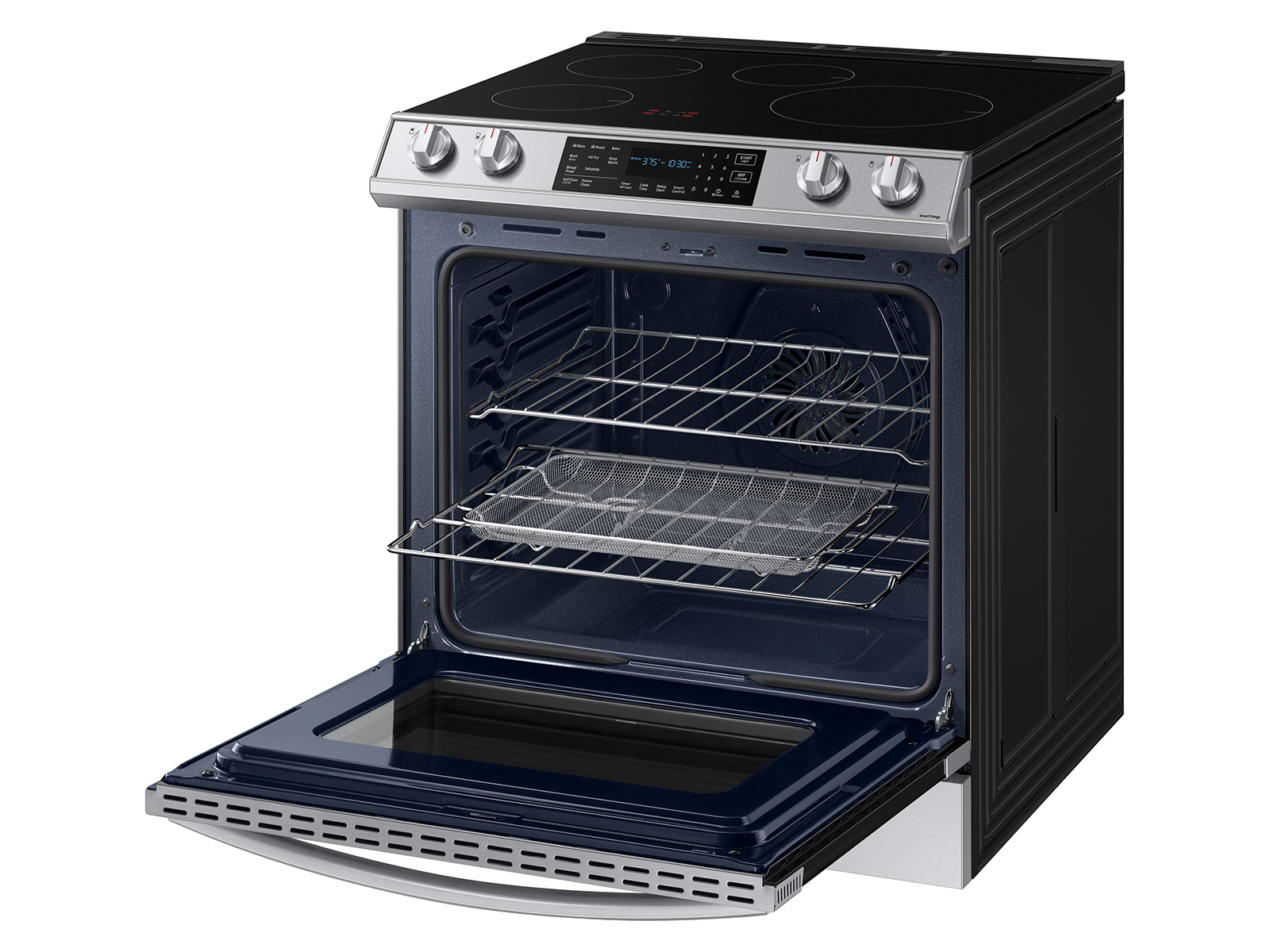 Thumbnail image of 6.3 cu. ft. Smart Rapid Heat Induction Slide-in Range with Air Fry &amp; Convection+ in Stainless Steel